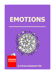 List Of Emotions For Drama Class-Drama Activity For Kids And Teens