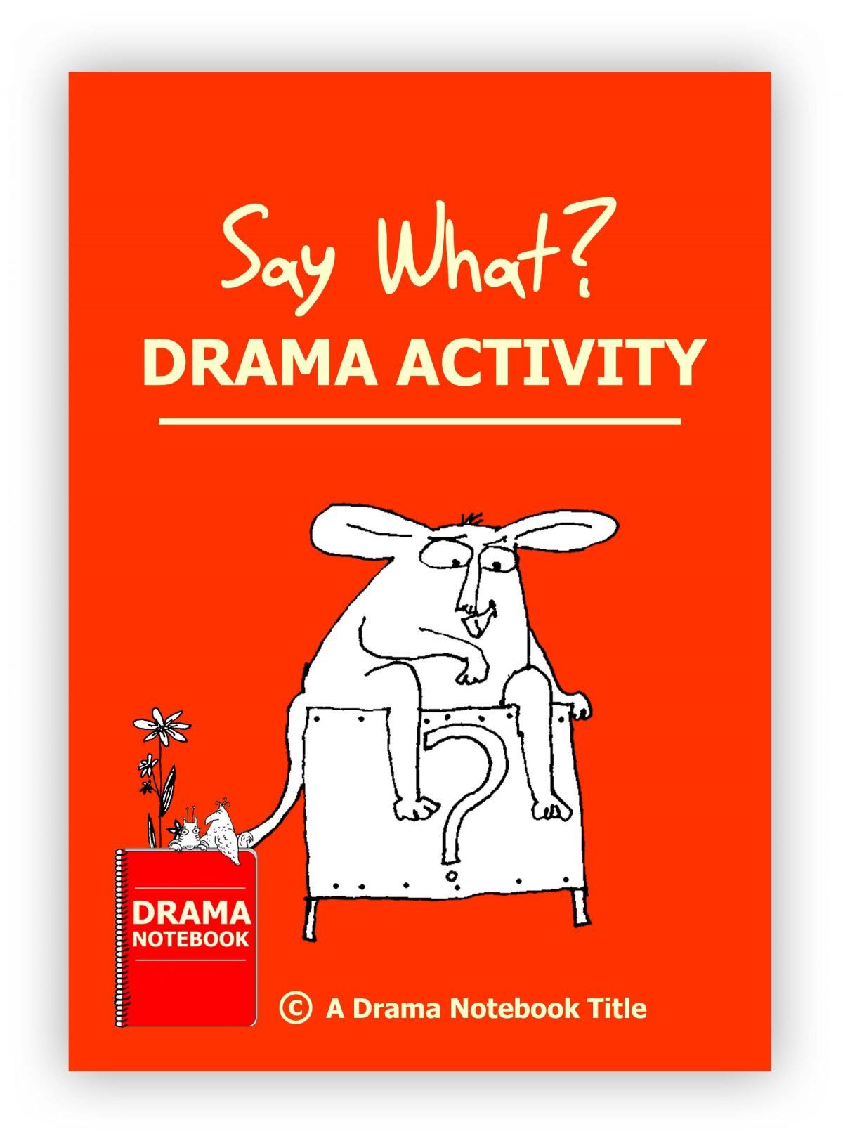 Scenes from a Hat Drama Lesson Plan for Kids and Teens-PDF 