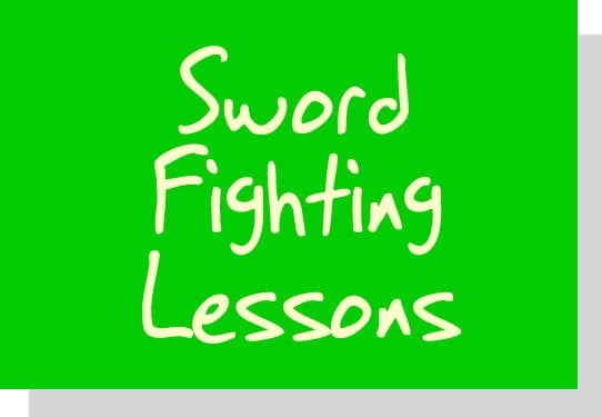 Sword Fighting Lessons